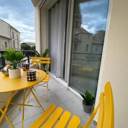 Le Minimaliste - Clim - Terrasse * Nîmes